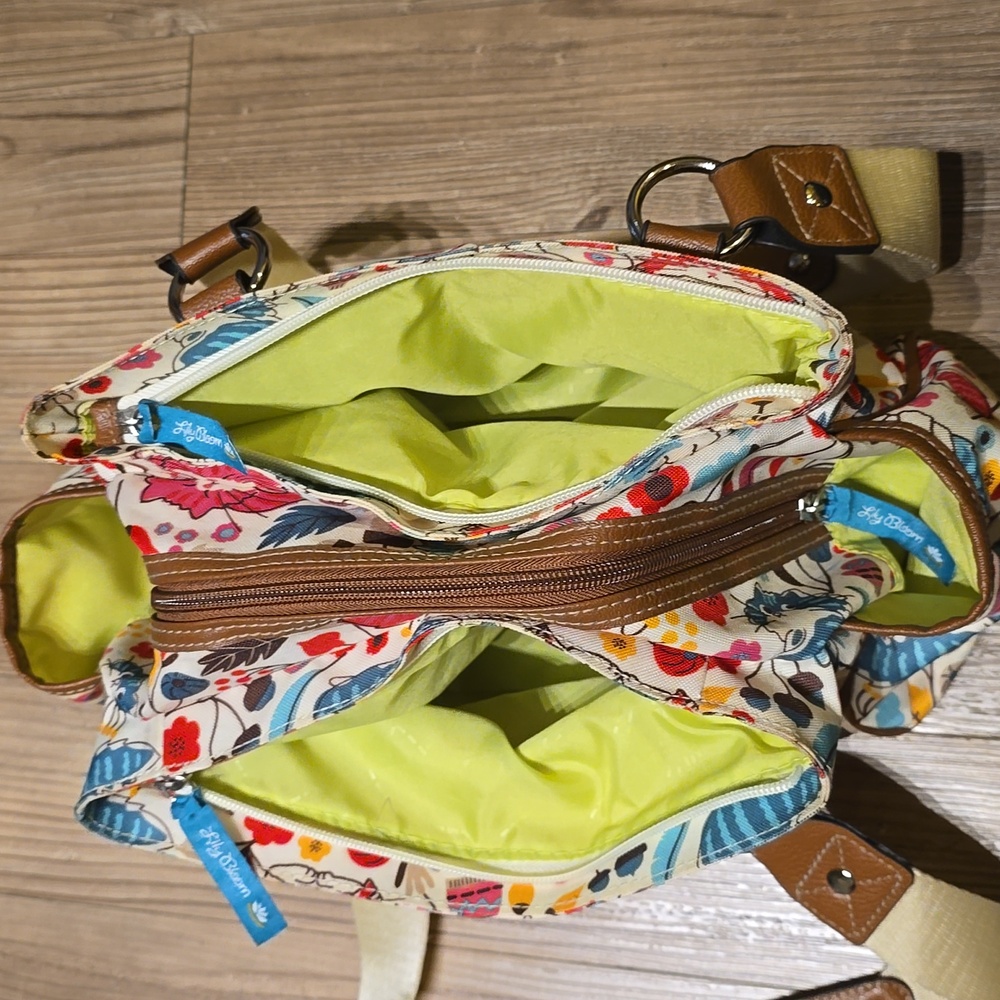 Lily Bloom Triple Section Landon Satchel - Cats - Picture 7 of 8
